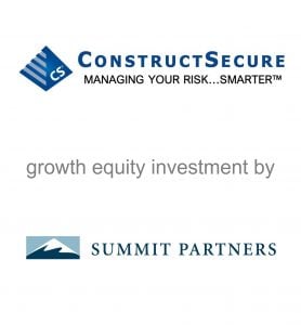 Covington Associates Announces Advisory Role in ConstructSecure’s Growth Equity Investment by Summit Partners