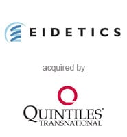 Covington Associates Advises Eidetics on its sale to Quintiles Transnational Corp.
