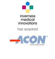 Covington Associates Advises Inverness Medical Innovationson Acquisition of ACON Laboratories