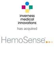 Covington Associates Advises Inverness Medical Innovations on the acqusition of HemoSense, Inc.