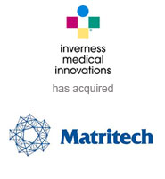 Covington Associates Advises Inverness on acquisition of Matritech, Inc.