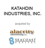 Covington Associates Advises on Sale of Katahdin Industries, Inc.