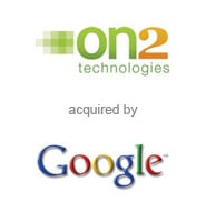 Covington Associates Acts to On2 Technologies in its Sale to Google